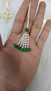 ROUND  SMALL COLOUR  BEADS  LATKAN  FOR RAKHI  AND DECORATION